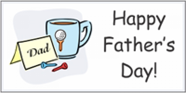 Happy Fathers Day Message Banner