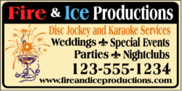 DJ / Karaoke Services Promotional Banner