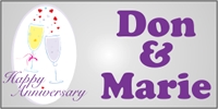 Anniversary Banner - Don & Marie