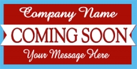 Business Promotion 08- Coming Soon Banner Template