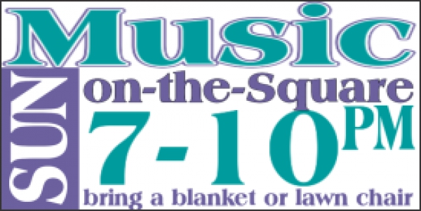 Music on the Square Promotional Banner
