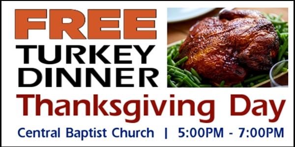 Thanksgiving Dinner Promotional Banner