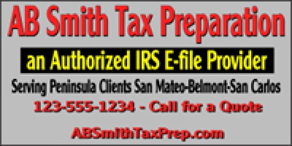 Tax Preparation Promotional Banner
