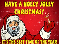Holly Jolly Christmas Yard Sign
