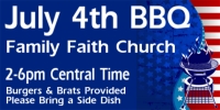 4th of July BBQ Banner