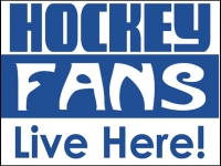 Hockey 04- Fans Yard Sign Design
