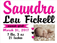 New Baby 07- Sweet Girl Saundra
