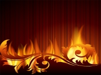 Yard Sign Background 04- Fire